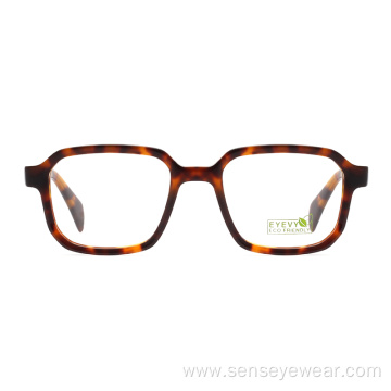 Wholesale Unisex Biodegradable Square Acetate Optical Frame